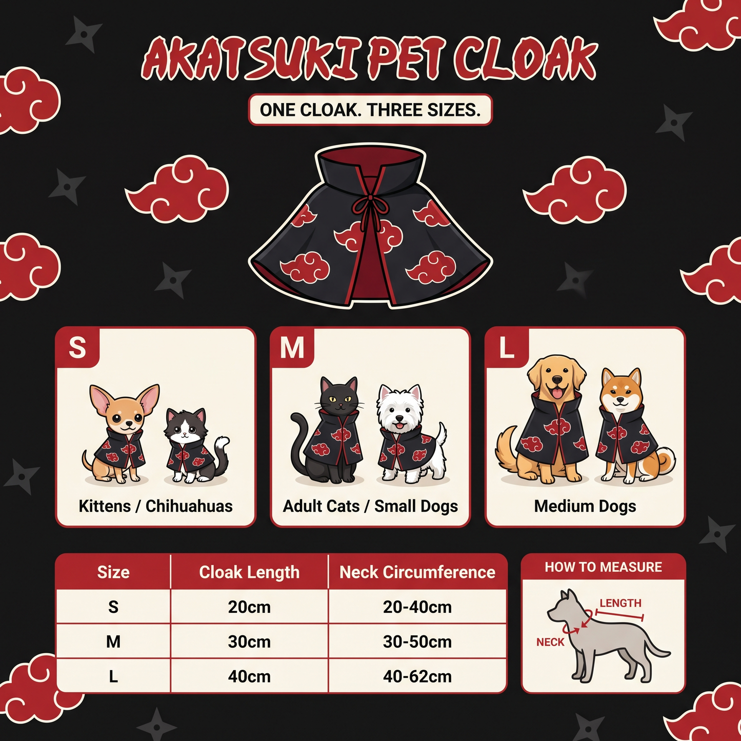 Akatsuki Pet Cloak